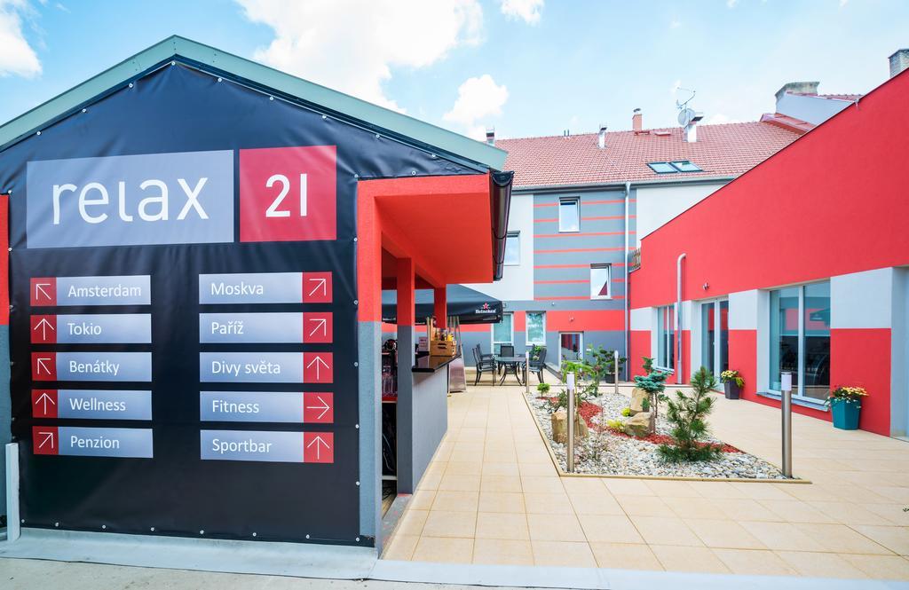 Relax21 Hotel Uhersky Ostroh Eksteriør billede